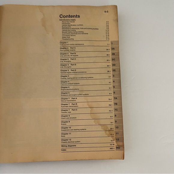 Ford Ranger Bronco II 1983 thru 1992 Haynes Automotive Repair Manual 36070 Gas - Picture 10 of 16